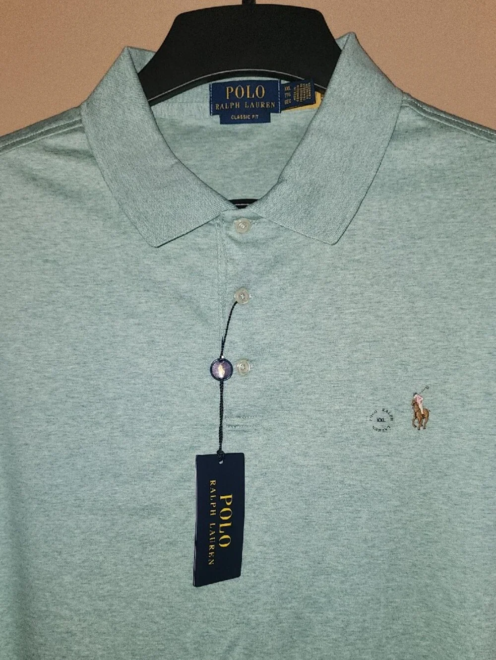 Polo by Ralph Lauren Mint Green Short-Sleeve Polo